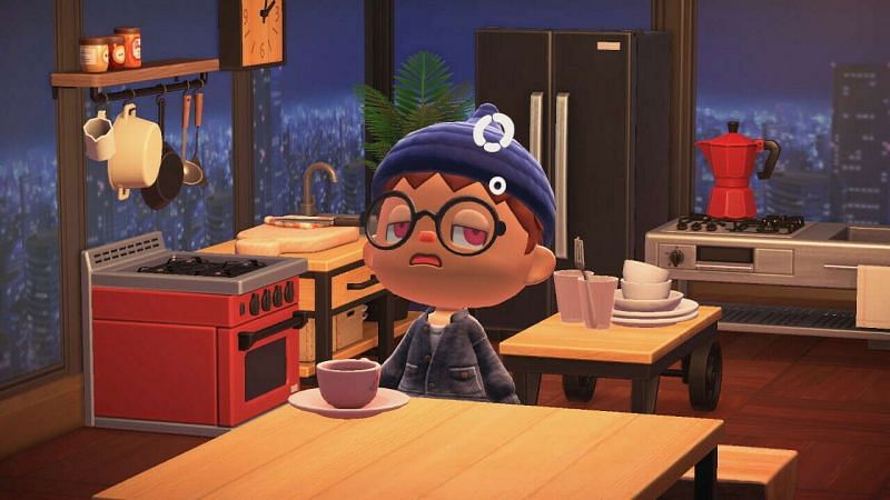 Animal Crossing players can now consume food items (Image via Nintendo)